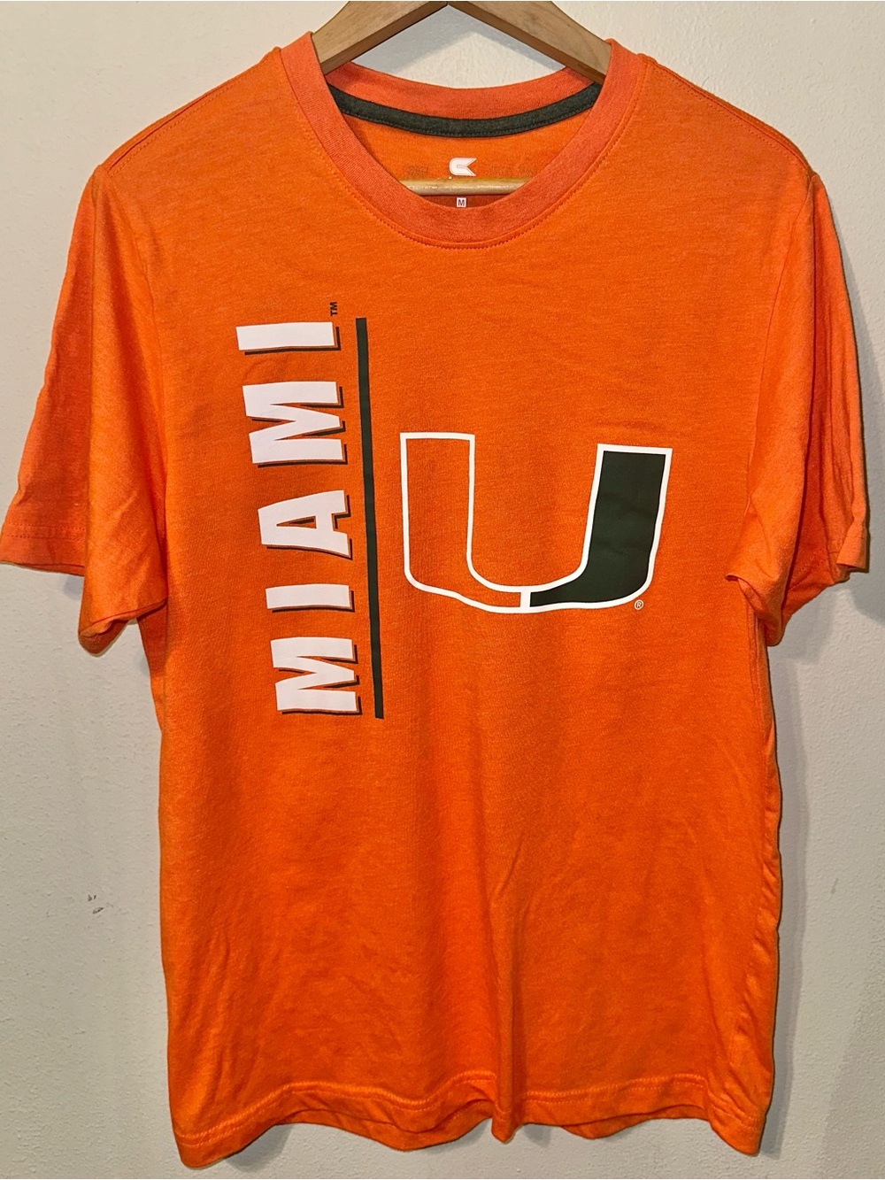 Miami Hurricanes Orange Shirt